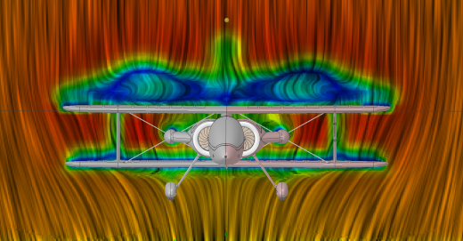 Oracle Challenger 2-2-1双翼飞机3D图纸 step格式缩略图